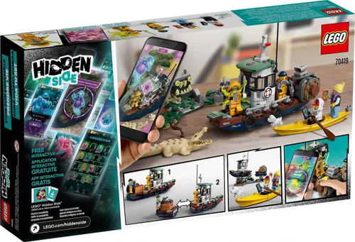 Конструктор Lego Hidden Side крушение рыбацкой лодки (70419)