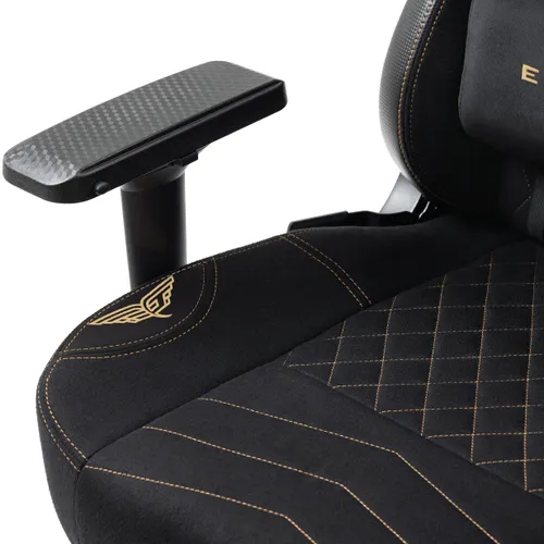 Fotel GAMVIS Elite 2.0 Pro XXL Czarny (złote elementy)