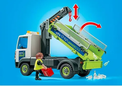 Playmobil 71431 Грузовик Со Стеклянными Контейнерами