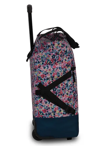 Geantă de cumpărături pe roți Punta Wheel Print-multicolor / bleumarin