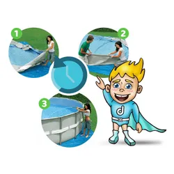 Basen stelażowy Bestway 561KC ogrodowy całoroczny 549x132cm APX zestaw 11w1