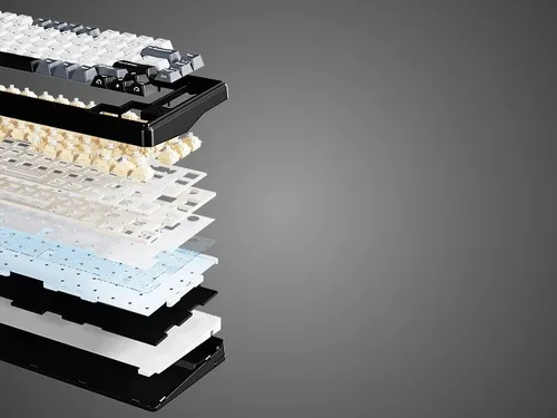 Klawiatura ROYAL KLUDGE L75 Knight Black Cream Switch