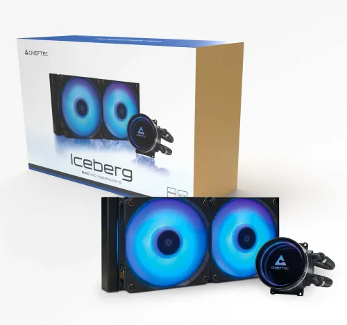 Chłodzenie Chieftec Iceberg 240 RGB Czarny