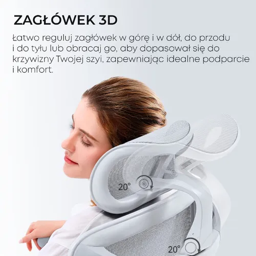 Fotel SIHOO Doro C300L Biały