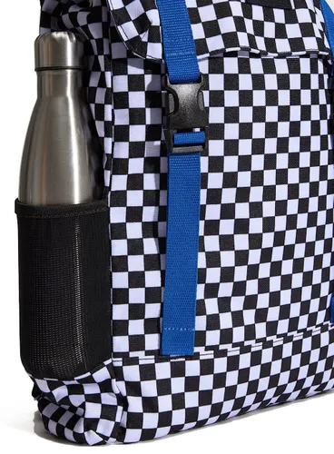 Plecak szkolny z piórnikiem Vans Utility - checkerboard black / white