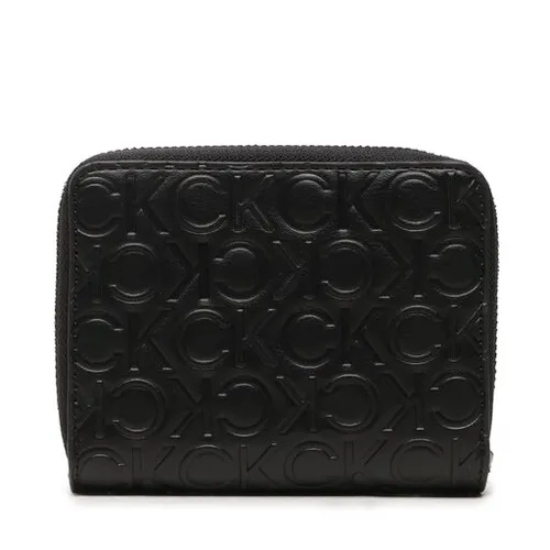 Маленький женский кошелек Calvin Klein CK Must Wallet с клапаном Md-Emb Mn K60K610950 BAX