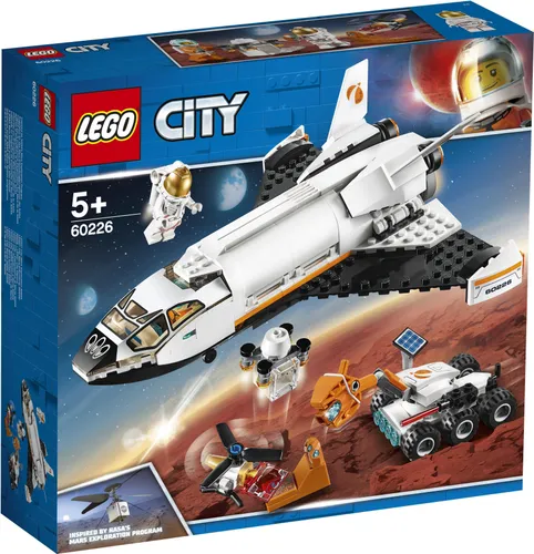 Конструктор Lego City Nasa исследовательская экспедиция на Марс (60226)