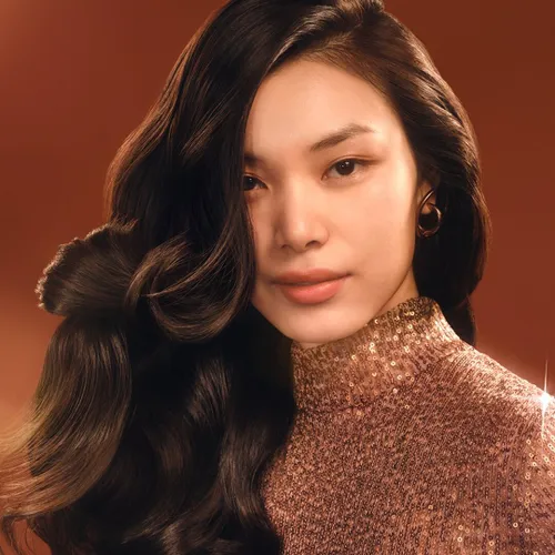 Suszarko-lokówka DYSON Airwrap Co-anda 2x Straight+Wavy Bursztynowy-jedwab 1700W