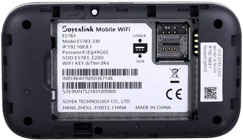 Router SOYEALINK E5783-330 2.4 GHz, Gniazdo SIM