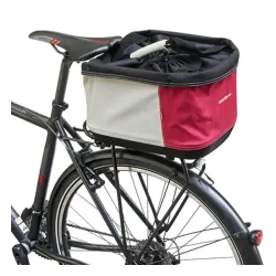 Torba na bagażnik KlickFix Shopper Alingo GT Rot-Creme