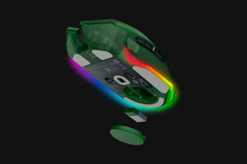 Myszka gamingowa Razer Basilisk V3 Pro Phantom Green Edition Zielony