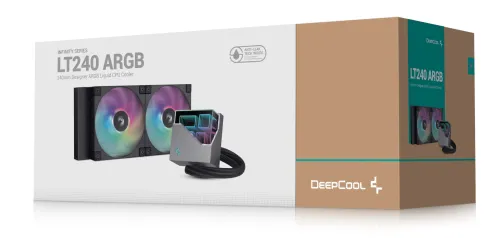 Chłodzenie DeepCool LT240 ARGB Czarny