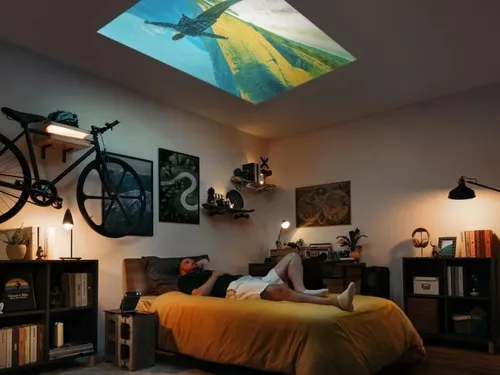 Projektor VIEWSONIC M1X WVGA (854 x 480), VGA (640 x 480), FullHD (1920 x 1080), Wi-Fi, Bluetooth