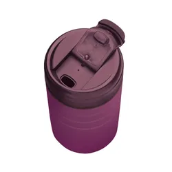 Kubek termiczny Esbit Majoris Thermo Mug Flip Top 450ml - aubergine