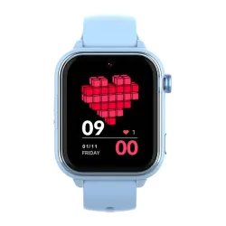 Smartwatch Kiano Watch Alpha Kid Funkcje AI GPS 4G Niebieski