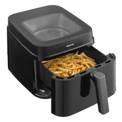 Air Fryer Frytkownica beztłuszczowa SENCOR SFR 6900BK 6.5l z 12 automatycznymi programami i okienkiem do obserwacji postępów