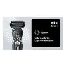 Golarka BRAUN Seria 5 51-M1000S Na mokro i sucho