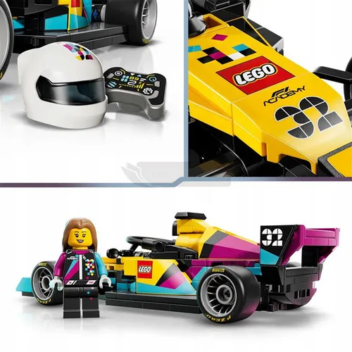 LEGO Speed Champions 77258 Bolid F1 ACADEMY LEGO, zestaw klocków 10+