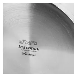 TESCOMA President niski 5 l - garnek ze stali nierdzewnej z pokrywką do odcedzania