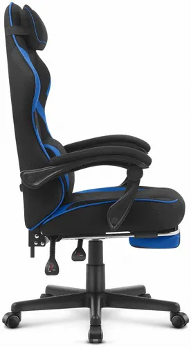 Fotel CABRO C502 Czarno-Niebieski