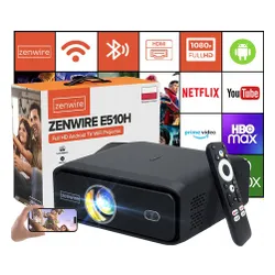 Projektor ZENWIRE E510H Full HD (1920 x 1080), 500 ANSI lumen, Wi-Fi, Bluetooth