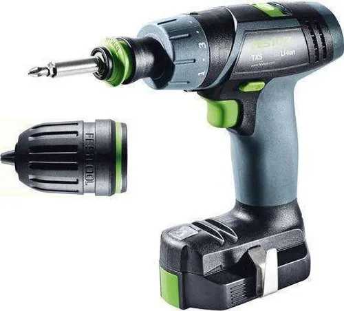 Festool TXS 2.6-Plus 10.8 V Akülü Tornavida 2 x Akü 2.5 Ah