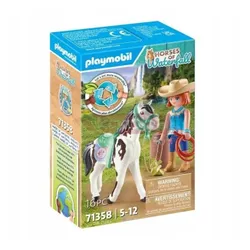 PLAYMOBIL 71358 ELLIE I SAWDUST ĆWICZĄCE WESTERN RIDING