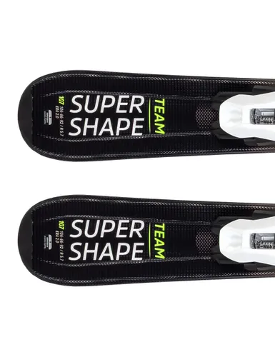 Narty dziecięce HEAD SUPERSHAPE TEAM + wiązania HEAD JRS 4.5 z GRIP WALK - Długość (cm) - 107
