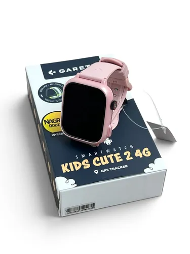 Smartwatch Garett Cute 2 45mm LTE Różowy - outlet