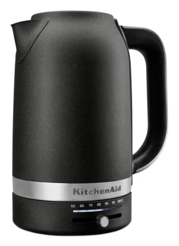 Электрический чайник KitchenAid 5KEK1701EBK, 1.7 л, 2400 Вт, регулировка температуры