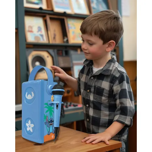 Głośnik mobilny LEXIBOOK Disney Stitch BTP185DZ Niebieski