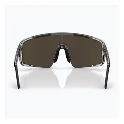 Okulary przeciwsłoneczne Bliz P003 transparent dark grey/brown red multi