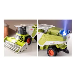 Zdalnie sterowany kombajn COIL RC zabawka na pilota światło dźwięk dym skala 1:24