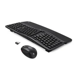 Zestaw klawiatura i mysz Redragon BS-7162 MAX bezprzewodowa czarna