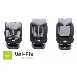 Araba koltuğu 4baby Vel-fix 0-36 kg ve-size black