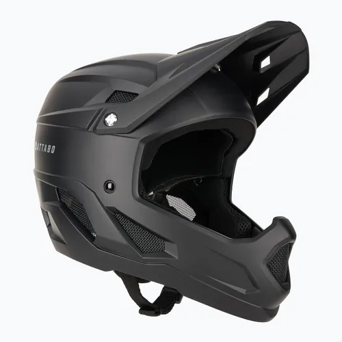 Kask rowerowy ATTABO State 1.0 full face czarny