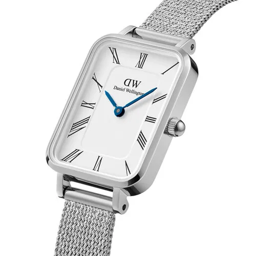 Часы Daniel Wellington Quadro Roman Numerals Sterling Silver DW00100690