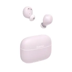 Słuchawki bezprzewodowe Hama Freedom Buddy II TWS Dokanałowe Bluetooth 5.4 Różowy