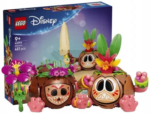 LEGO DISNEY 43293 VAIANA Kakamora, zestaw klocków dla dzieci +9 lat