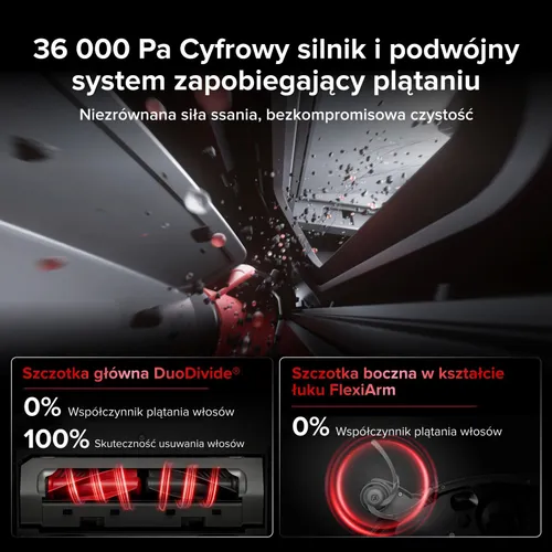 Robot sprzątający ROBOROCK Saros 20 Czarny