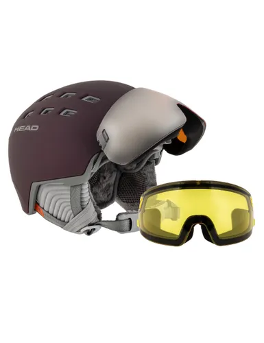 Kask snowboardowy damski z szybą Head RACHEL 5K + dodatkowa szyba w zestawie 2023 - Rozmiar - M/L