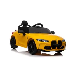 Auto Na Akumulator Bmw M4 Samochód Elektryczny Dla Dzieci Pilot LED Skóra