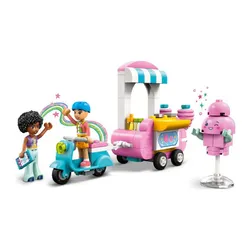 LEGO Friends 42643 Stoisko z watą cukrową i skuter