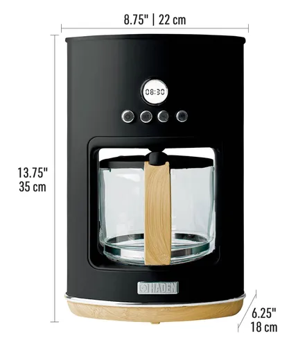 Ekspres HADEN Dorchester HAD209269 Czarny