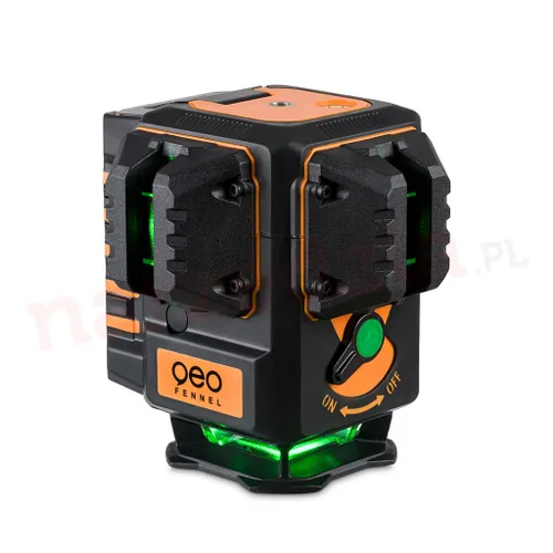 Zielony laser krzyżowy Geo-Fennel Geo4-XR GREEN