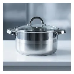 Garnek ze stali nierdzewnej z pokrywką TADAR ROGER 4 l