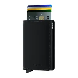 Portfel ochrona RFID Secrid Slimwallet Matte - black