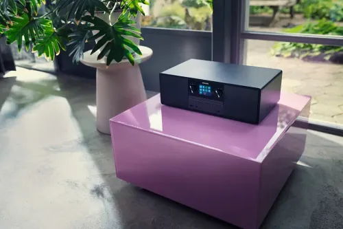Wieża Philips TAM6805/10 50W Wi-Fi Bluetooth Radio FM, DAB+, Internetowe Czarny