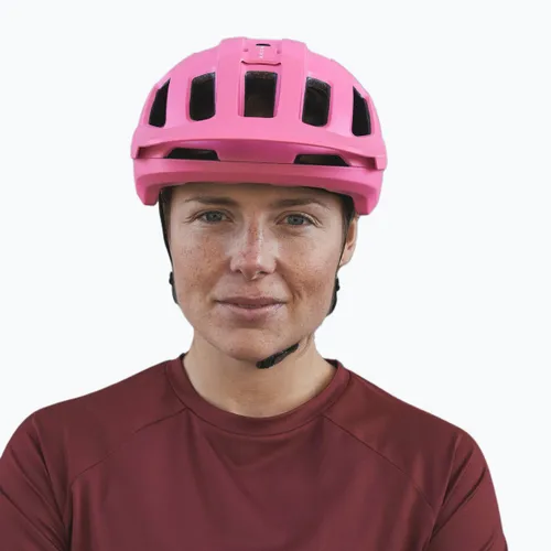 Kask rowerowy POC Axion actinium pink matt