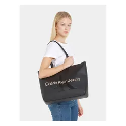 Сумка Calvin Klein Jeans Sculpted Shopper29 Mono K60K610276 Black With Rose 01F